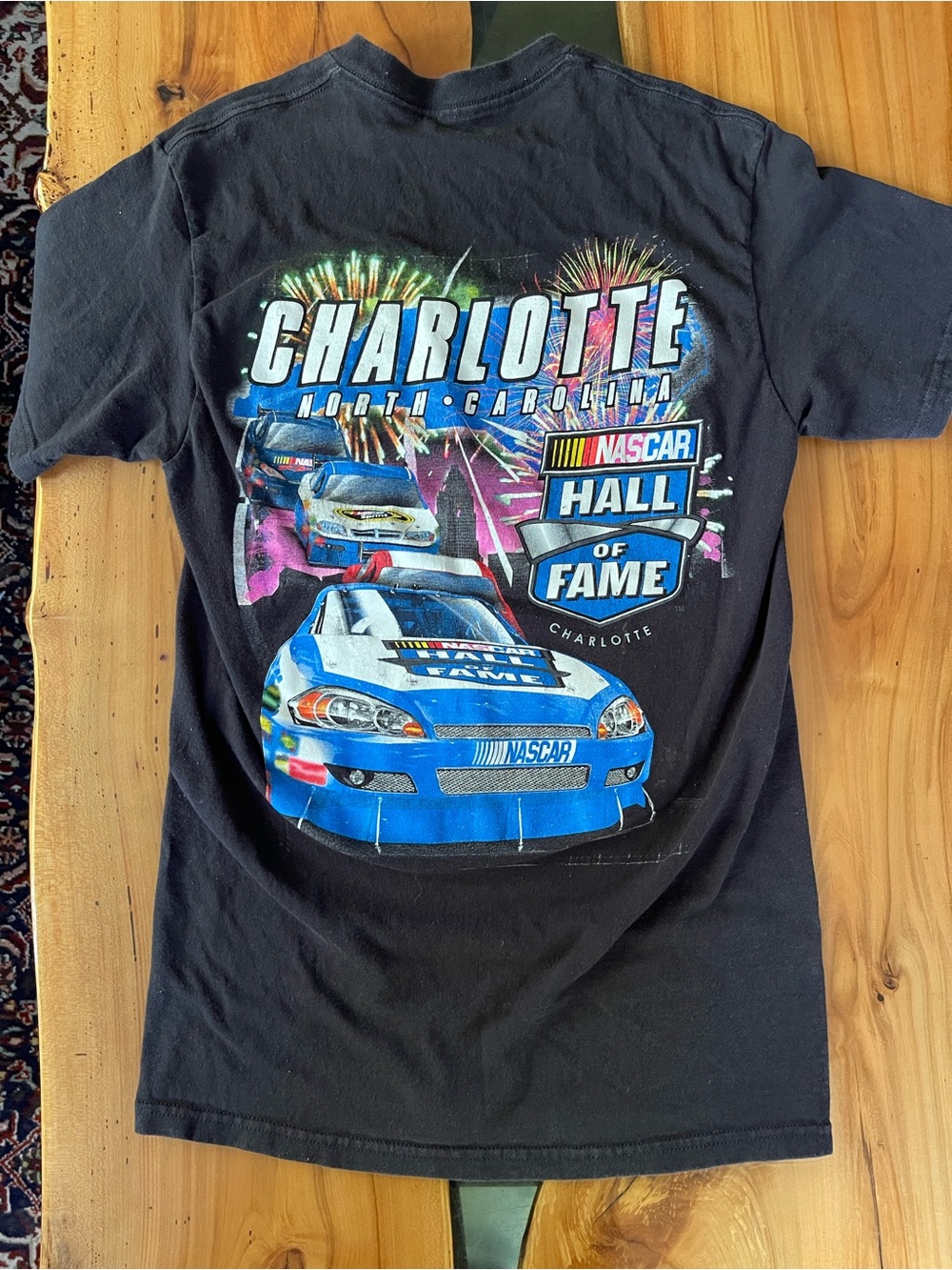 Nascar Hall Of Fame Charlotte 'Our Sport' Women’s Double Sided Shirt Small
